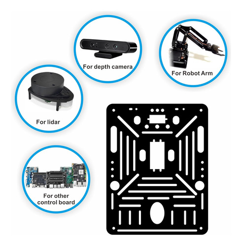 Osoyoo Flexirover Robot Car Kit Para Arduino