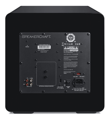 Speakercraft Hrsi 12 Pol Subwoofers Classe D Pico 1000w
