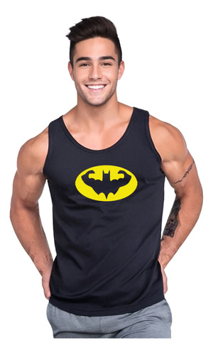 Polera  Batman Superheroe Musculosa Tank Gym