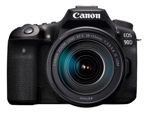Cámara Canon Eos 90d Dslr 18-135 + Estuche + Mem 64gb