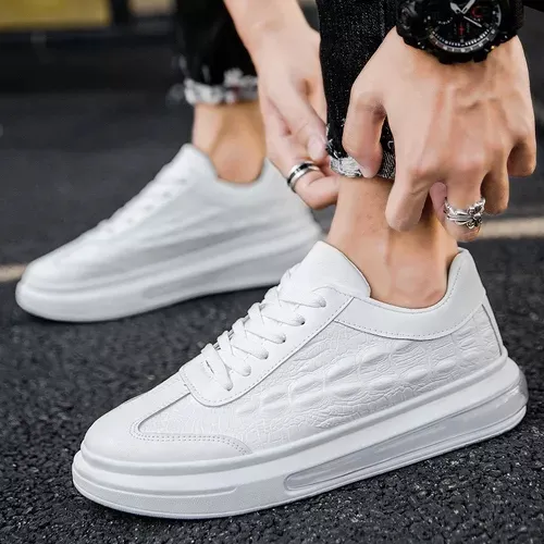 Zapatos Blancos De Moda Coreana Zapatos Deportivos De Tenis