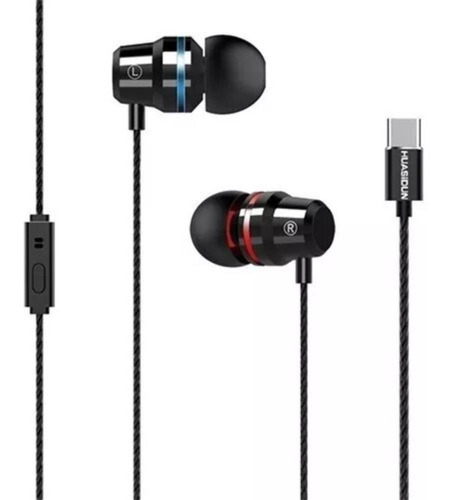 Auriculares Stereo In Ear Manos Libres Plug Tipo C Usb C 