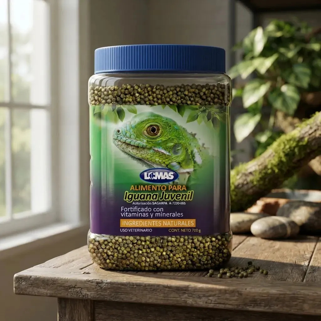 Alimento Iguana Juvenil 700 Grs