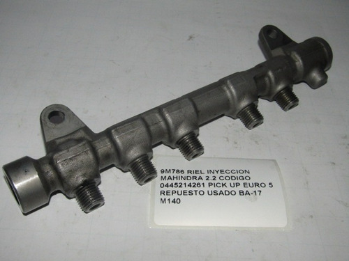 Riel Inyeccion Mahindra 2.2 Codigo 0445214261 Pick Up (Usado)