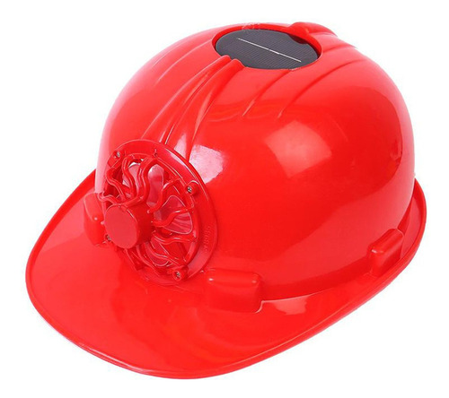 Sombrero De Seguridad Trabajando Con Ventilador De Energía S