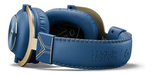 Imagen 4 de 7 de Auricular C/mic Vincha Logitech Pro X League Of Legends Lol