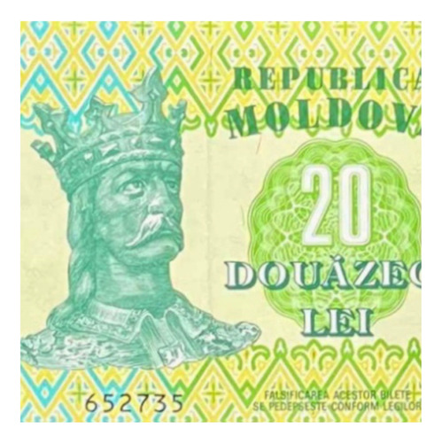 Moldavia - 20 Lei - Año 2013 - P #23