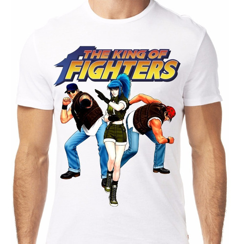 Playera King Of Fighters Leona Ralf Clark Kof Ikari Warriors