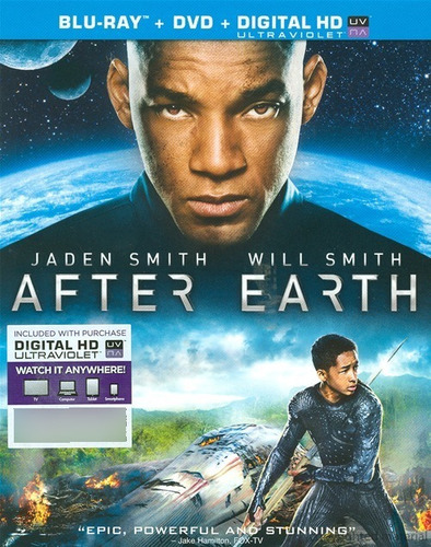 Blu-ray + Dvd After Earth / Despues De La Tierra