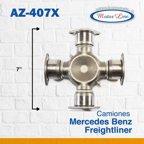 Imagen 4 de 10 de Cruceta 407x / 7 Pulgadas / Camiones Freightliner