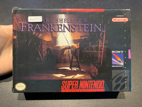 Mary Shelley's Frankenstein Nintendo Snes (Usado)