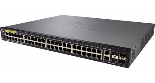 Switch Cisco Sf350-48 Adm 48 Puertos + 2 Gigabit + 2 Sfp