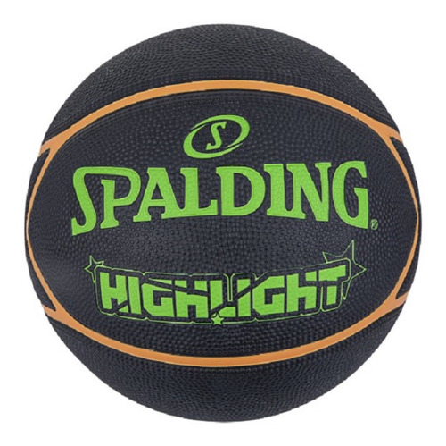 Pelota Basquet Spalding Highlight Neon Nº 7 Basket - Olivos