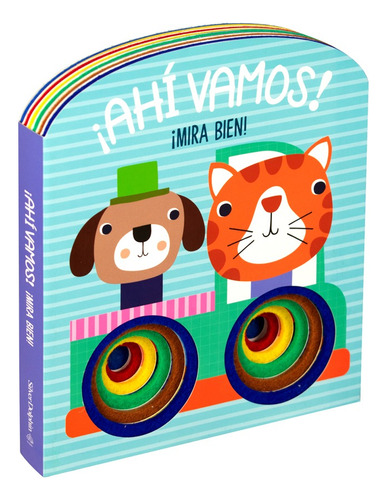 Libro Para Bebes En Hoja Y Pasta Dura: ¡ahí Vamos!