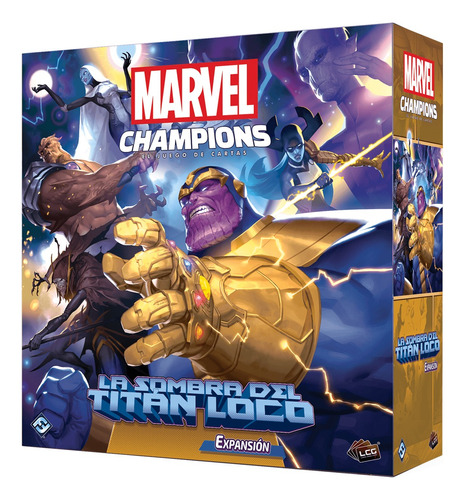 Marvel Champions  Expansion La Sombra Del Titan Loco Español