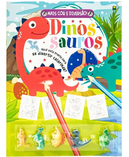 Mais Cor E Diversao! Dinossauros