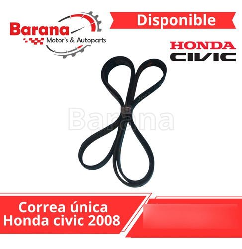 Correa Unica Honda Civic 2008
