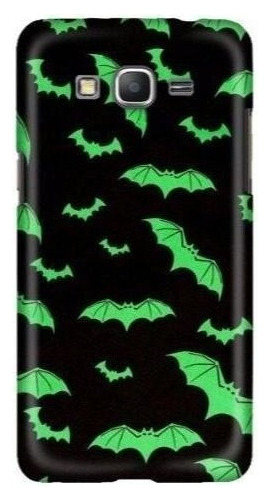 Funda Celular Halloween Murcielagos Verde Todos Los Cel