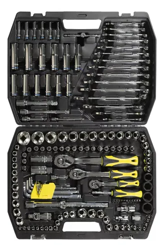 comprar Juego De Bocallaves 150 Pzas 1\u002F4-3\u002F8-1\u002F2 Crossmaster 9949910