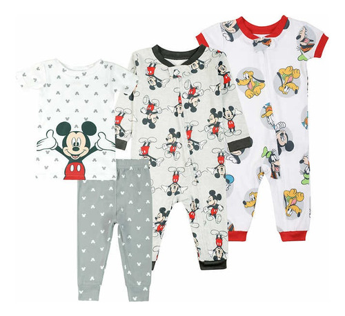 Pijamas Para Bebé Mickey Mouse Disney Original Importado