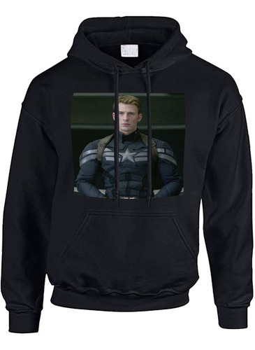 Buzo Hoodie Superheroes C A P I T A N    R27