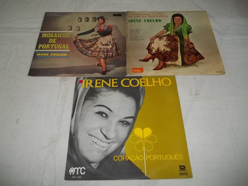 Vinil Lp - Irene Coelho - 3 Discos