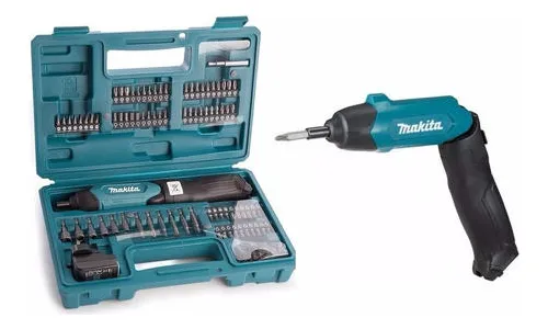 Atornillador Inalámbrico 3.6v +81 Accesorios Makita Df001dw