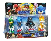 Comprar Set X4 Muñecos Sonic Boom The Hedgehog El Erizo Articulados