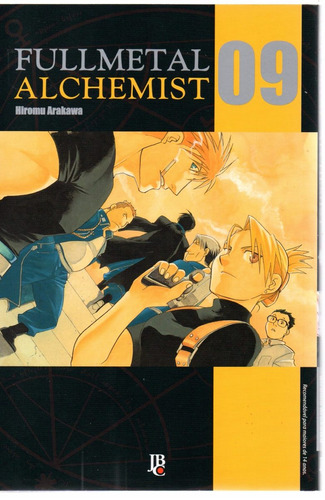 Fullmetal Alchemist 9 2ª Serie Jbc 09 - Bonellihq Cx325 G21