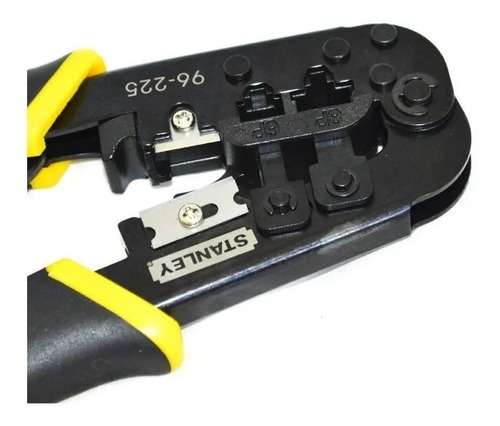 Ponchadora Pela Cable 3 En 1 Ref 96225 Stanley Rj11rj45rj12