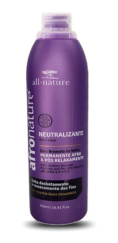 Imagem 6 de 9 de Produto De Permanente Afro All Nature Relaxamento Forte Nº2