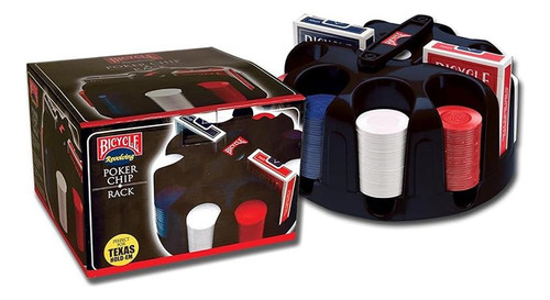 Bicycle Carousel Poker Set, 200 Fichas De Póquer De 2 Gra...