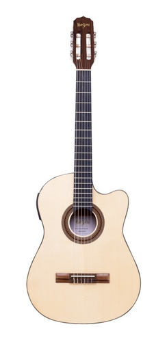 Violão Flat Elétrico Nylon Rozini Rx515 Ativo