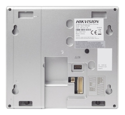 Imagen 5 de 7 de Terminal De Control De Acceso Hikvision Lectura De Huella