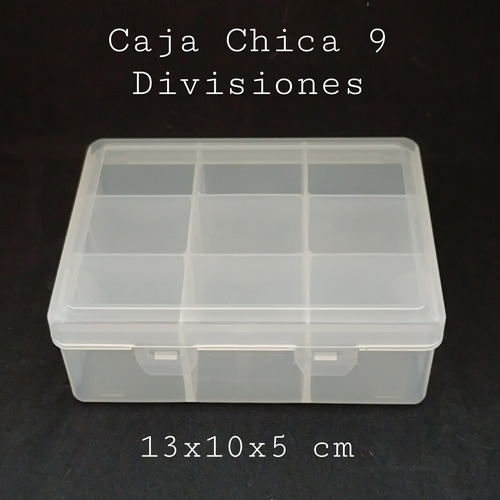 Caja Plástica Organizadora - 9 Divisiones 