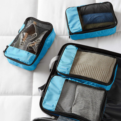 Juego De Cubos Organizadores De Viaje Basics Small Packag...