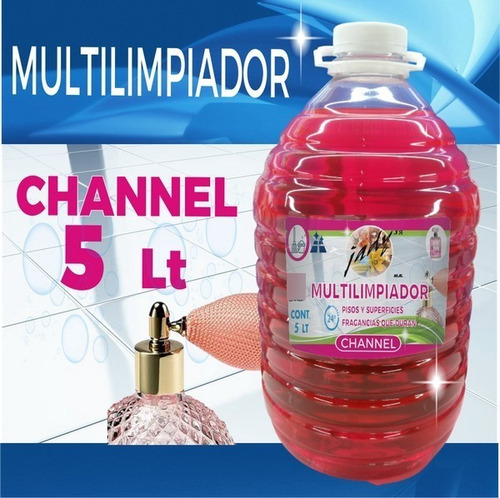 Limpiador Multiusos Channel 5 Litros Plim06
