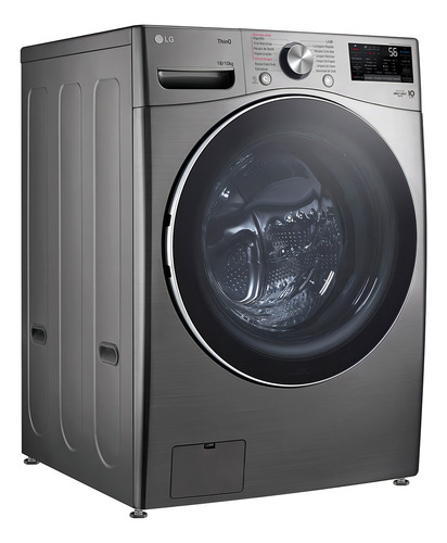 Lava E Seca LG Smart 18kg Inox Look Com Inteligência Artific