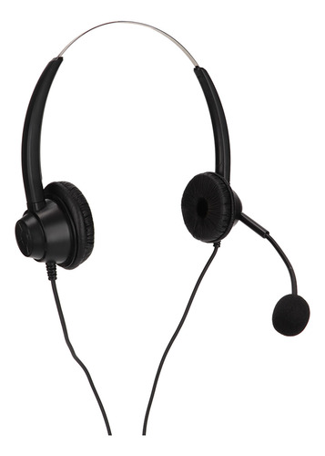 Fone De Ouvido De Dupla Face H360dusb Preto Com Ajuste De Vo