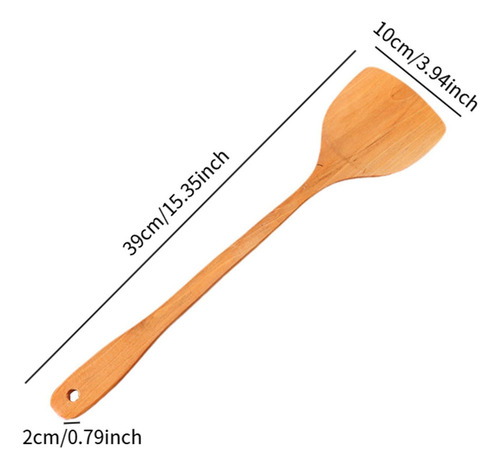 Pala De Madera Para Cocinar, Cuchara De Cocina, Accesorios