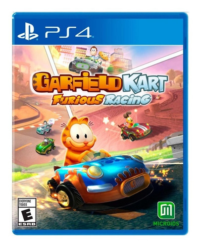 Garfield Kart Furious Racing - Ps4 Fisico Nuevo Y Sellado