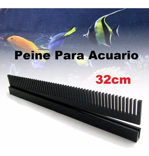 Peine Para Acuario Marino Rebosadero De 32 Cm De Acrílico
