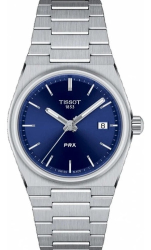 Relógio Tissot Unissex Prx T137.210.11.041.00 Safira Mm 35