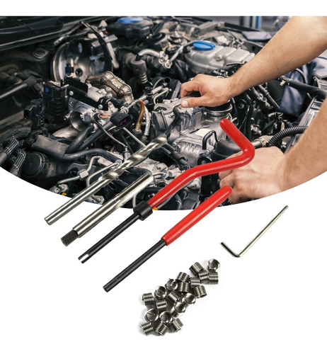 Kit De Reparación De Roscas Helicoil 6 Mm Kit Compatible M6
