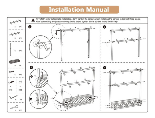 Soporte Para Tazas De Para Mostrador Estante Para Tazas