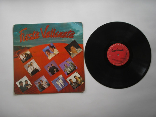 Lp Vinilo Fiesta Vallenata Varios Interpretes Colombia 1993