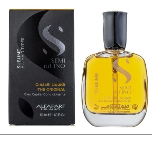 Serúm Puntas Cristalli Liquidi Alfaparf Semi Di Lino 50 Ml