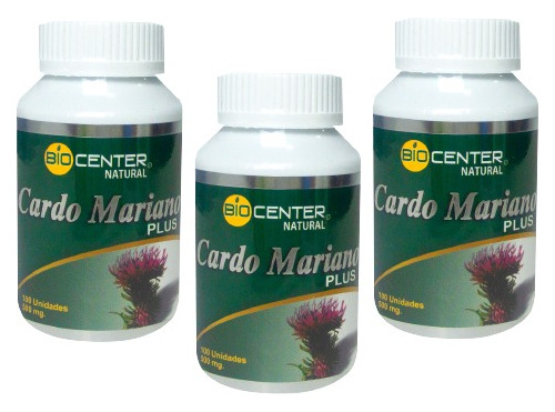 Cardo Mariano Regenerador Hepatico X3 Frascos