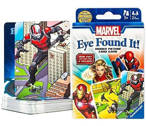 Wonder Forge Ravensburger Marvel Eye Found It Juego De Carta