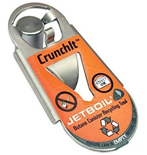 Jetboil Crunchit  Lata De Combustible Herramienta Reciclado.